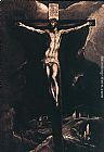 El Greco Canvas Paintings - Christ on the Cross